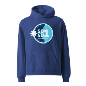 MN50501 Logo - Unisex oversized hoodie