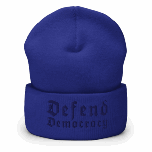 Defend Democracy - Cuffed Beanie