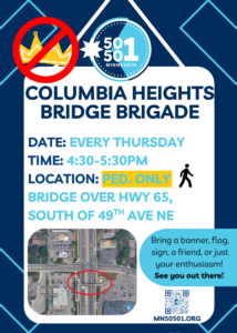 Columbia Heights weekly bridge Brigade